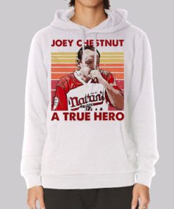Retro a True Hero Joey Chestnut Hoodie 3 Retro a True Hero Joey Chestnut Hoodie 4