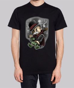 Rich Old Man With Gangster Money Tattoos Hoodie 3