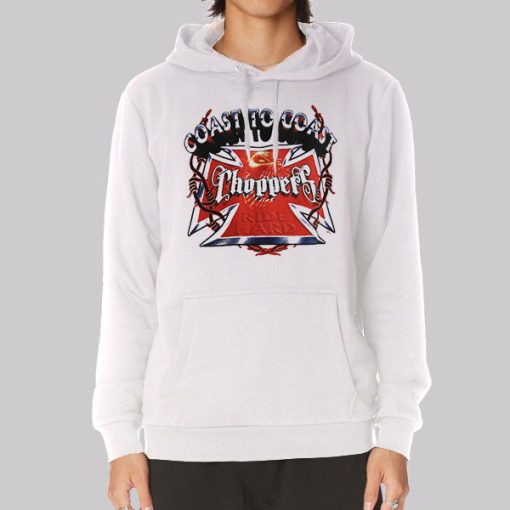 Ride Hard West Coast Choppers Hoodie