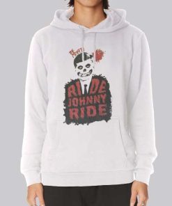 Ride Johnny Ride Vintage Misfits Hoodie Ride Johnny Ride Vintage Misfits Hoodie