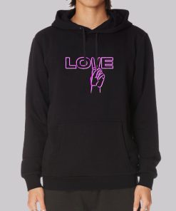 Riley Hubatka Merch Love Peace Hoodie Riley Hubatka Merch Love Peace Hoodie