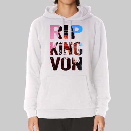 Rip King Von Merch Hoodie