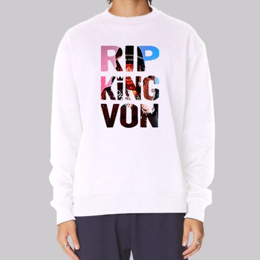 Rip King Von Merch Hoodie