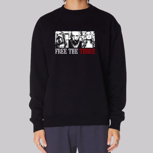 Rob Zombie Free the Three Hoodie