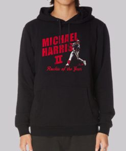 Rookie of the Year Michael Harris Braves Hoodie 3 Rookie of the Year Michael Harris Braves Hoodie 4