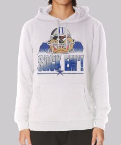Sack Em’ 1996 Vintage Dallas Cowboys Hoodie Sack Em’ 1996 Vintage Dallas Cowboys Hoodie