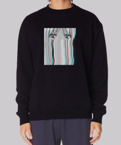 Sad Anime Girl Retro Eboy Hoodie