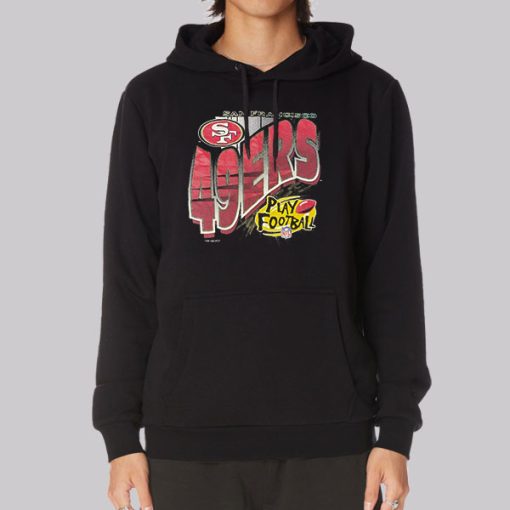 San Francisco Football Vintage 49ers Hoodie