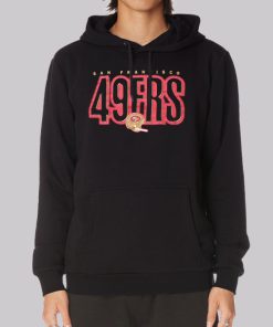 San Francisco Vintage 49ers Hoodie San Francisco Vintage 49ers Hoodie