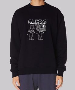 Sandy Alex G Merch Checking Hoodie