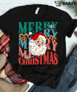 Santa Sunglasses Funny Santa Christmas Santa Shades Shirt