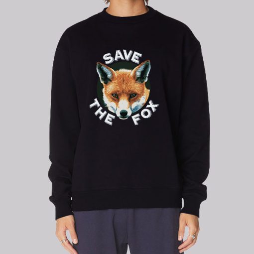 Save a Fox Merch Animal Lover Hoodie