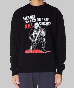 Scary Jason Voorhees Knife Hoodie