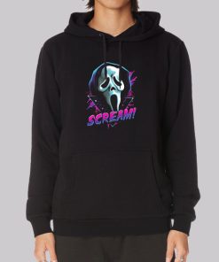 Scream Mask Ghostface Hoodie Scream Mask Ghostface Hoodie
