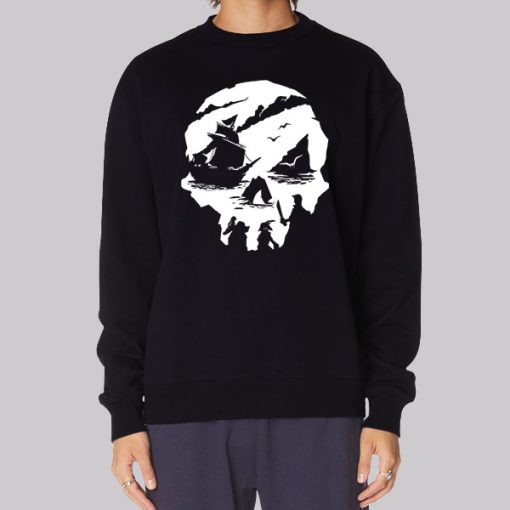 Sea of Thieves Merch Skull Hoodie