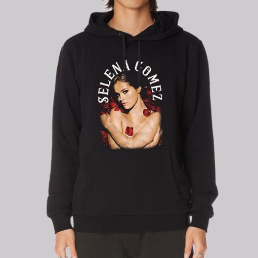 Selena Gomez Roses Mugshot Hoodie