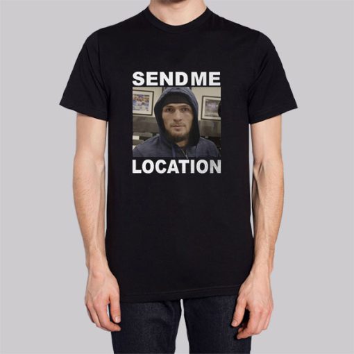 Send Location Khabib Hoodie