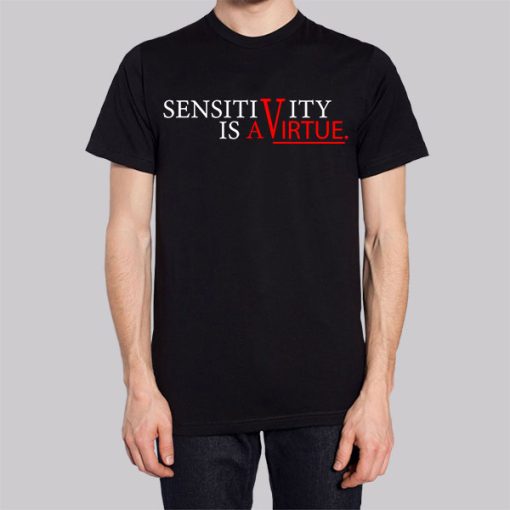 Sensitivity Is a Virtue Womens Hoodie