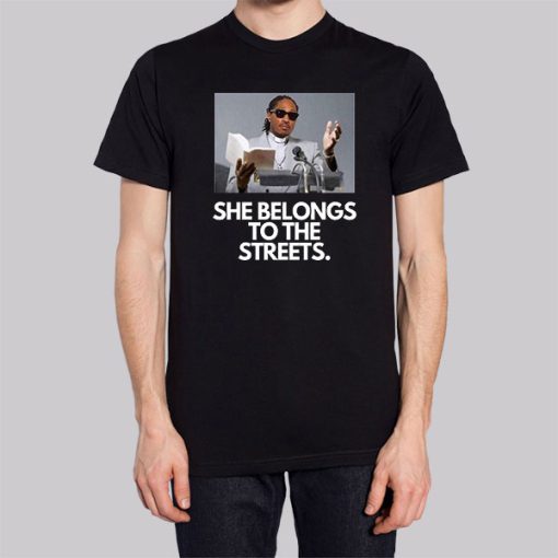 She Belongs to the Streets Memes Hoodie