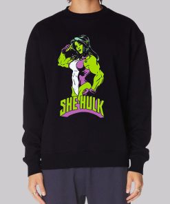 She Hulk Comic Movie Vintage Hoodie