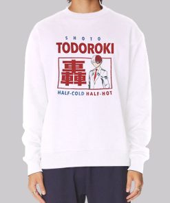 Shoto Todoroki Half Cold Half Hot Hoodie