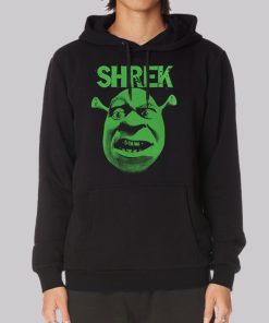 Shrek Funny Face Eyebrow Raised Hoodie