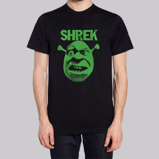 Shrek Funny Face Eyebrow Raised Hoodie