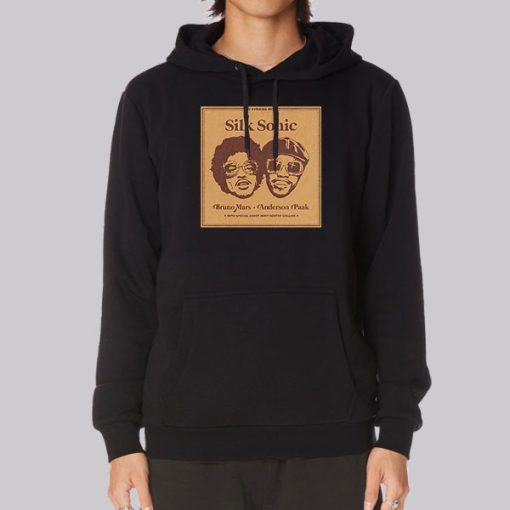 Silk Sonic Merch Bruno Mars Hoodie