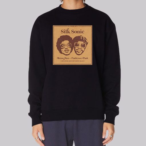 Silk Sonic Merch Bruno Mars Hoodie