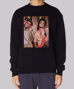 Silk Sonic Merch Bruno Mars Members Hoodie