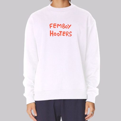 Sissy Femboy Hooters Hoodie