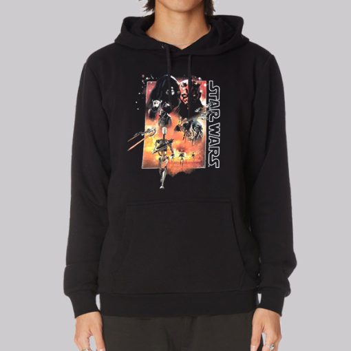 Sith Lord Villains Vintage Starwars Hoodie