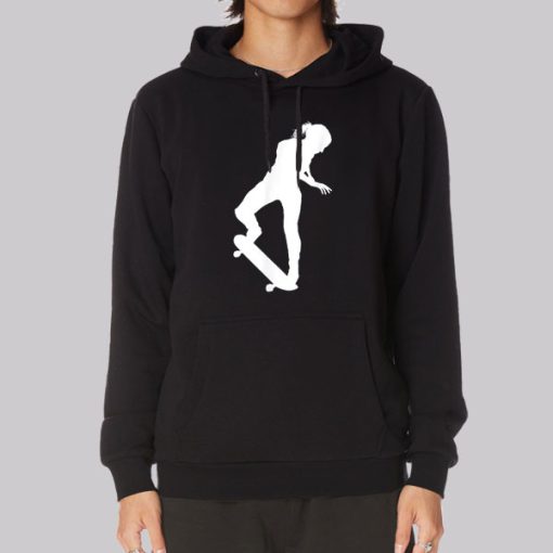 Skateboard Skater Girl Hoodie