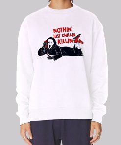 Skeleton Nothin Just Chillin Killin Hoodie