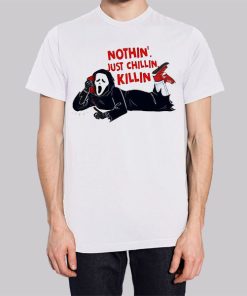 Skeleton Nothin Just Chillin Killin Hoodie 2 Skeleton Nothin Just Chillin Killin Hoodie 3