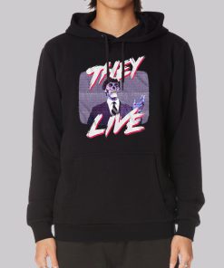 Skeleton They Live Hoodie