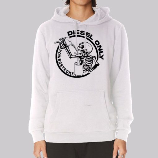 Skull Diesel Only Powerstroke Hoodie