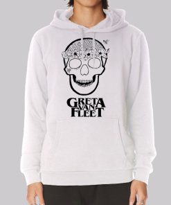 Skull Flowers Greta Van Fleet Hoodie Skull Flowers Greta Van Fleet Hoodie