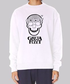 Skull Flowers Greta Van Fleet Hoodie