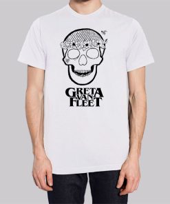 Skull Flowers Greta Van Fleet Hoodie 2 Skull Flowers Greta Van Fleet Hoodie 3