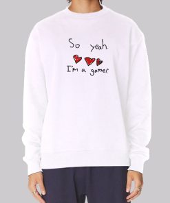Slimecicle Merch so Yeah I m a Gamer Hoodie 2