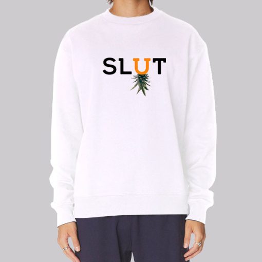 Slut Upside Down Pineapple Hoodie