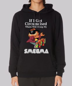 Smegma if I Get Circumcised Garfield Hoodie