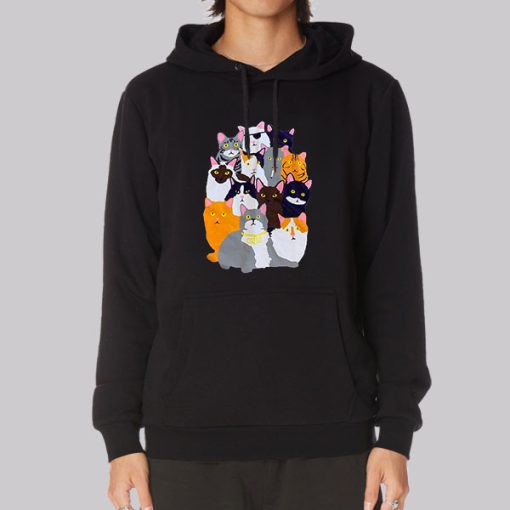 Smoking Enjoi Cat Hoodie