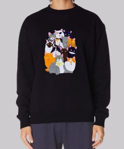 Smoking Enjoi Cat Hoodie