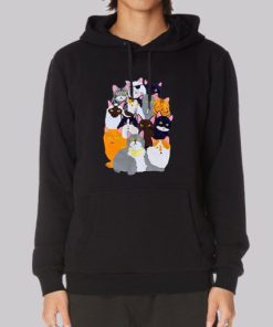 Smoking Enjoi Cat Hoodie 4
