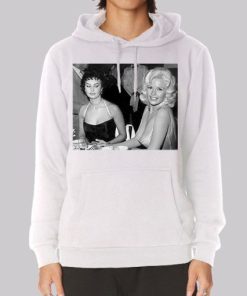 Sophia Loren Boobs Side Eye in Jayne Mansfield Hoodie 4