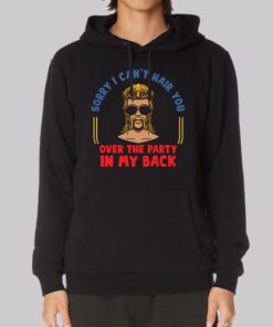 Sorry I Cant Hair You Redneck Mullet Hoodie 4