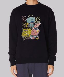 SpongeBob Squidward Tentacles Patrick Star Hoodie