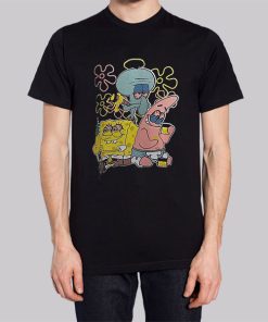 SpongeBob Squidward Tentacles Patrick Star Hoodie 3